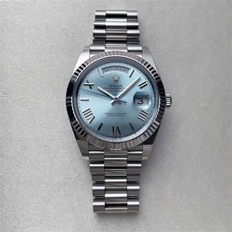 rolex oyster perpetual day date 40 platinum price|rolex 228236.